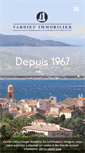 Mobile Screenshot of immobilier-saint-tropez.net